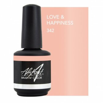 342 Brush n Color Love &amp; Hapiness