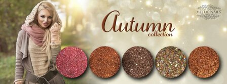 Autumn Glitter Spiced Orange