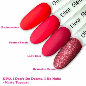 Diva Gellak I D&#039;ont Do Drama I Do Nails Collection - 15 ml