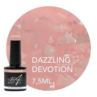 Rubber Base &amp; Build DAZZLING DEVOTION 7.5ml (Romantic collection)