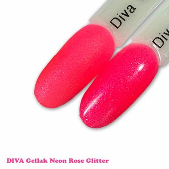 266 Diva Cg Neon Rose Glitter