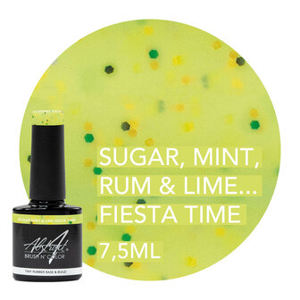 Rubber Base &amp; Build Sugar Mint Rum &amp; Lime Fiesta Time