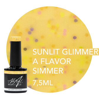 Rubber Base &amp; Build Sunsit Glimmer a Flavor Simmer