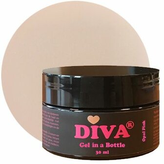 Diva Gel In A Bottle Opal Pink 30ml