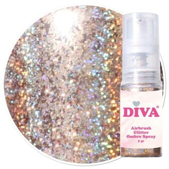 Diva Airbrush Glitter Ombr&eacute; Spray 4