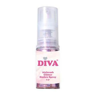 Diva Airbrush Glitter Ombr&eacute; Spray 5