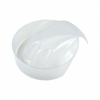 Manicurebowl with handle CLEAR