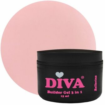 DIVA Builder Gel LOW HEAT 3-in-1 BALLERINA 15ml