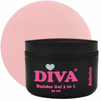 DIVA Builder Gel LOW HEAT 3-in-1 BALLERINA 30ml