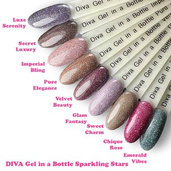 Diva Gel In A Bottle Emerald Vibes