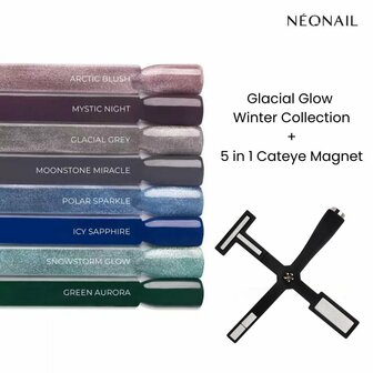 Glacial Winter Glow Collection met magneet 5 in 1