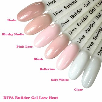 Diva Builder Gel Low Heat Blush 30ml