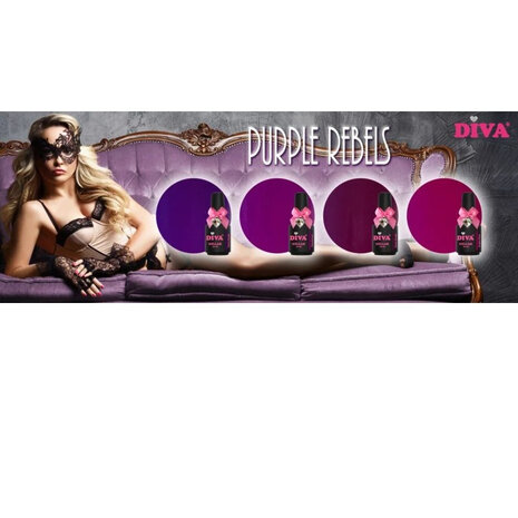 Diva Gellak Purples Rebels Collection