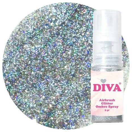 Diva Airbrush Glitter Ombré Spray 1