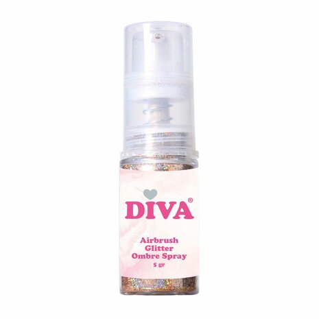 Diva Airbrush Glitter Ombré Spray 4