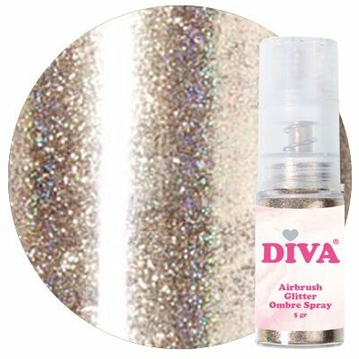 DIVA Airbrush Glitter Colorboom Spray - set 7 stuks