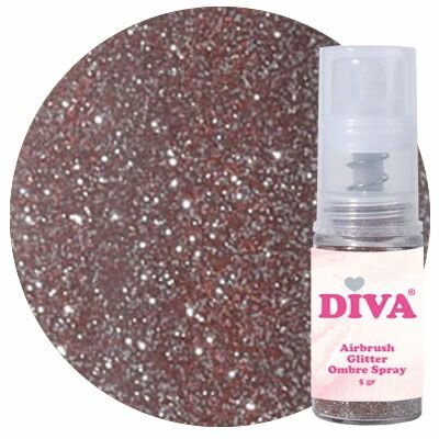 DIVA Airbrush Glitter Colorboom Spray - set 7 stuks