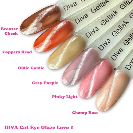 Diva Cat Eye Cg Grey Purple