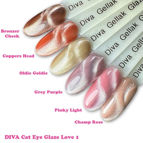 Diva Cat Eye Cg Pinky Light