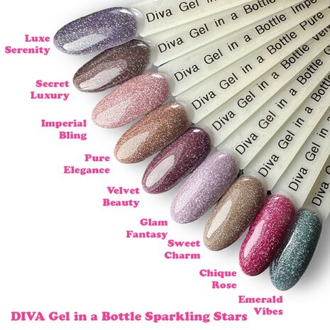 Diva Gel In A Bottle Chique Rose