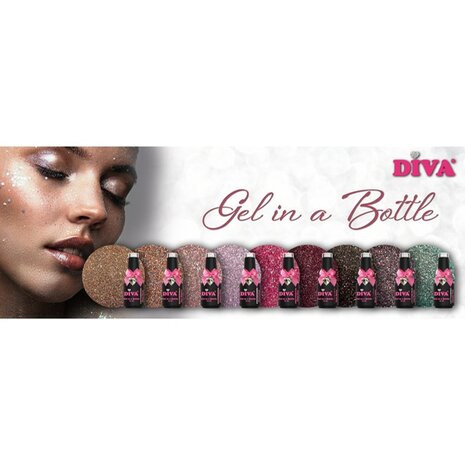 Diva Gel In A Bottle Chique Rose