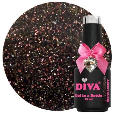 Diva Gel In A Bottle Sparkling Stars Collection  + gratis fineliner 