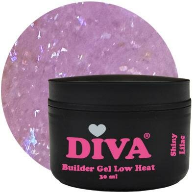 DIVA Builder Gel LOW HEAT 3-in-1 Shiny Lilac 30ml